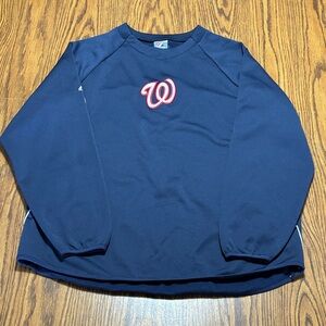 Washington Nationals crew neck thermabase swestshirt